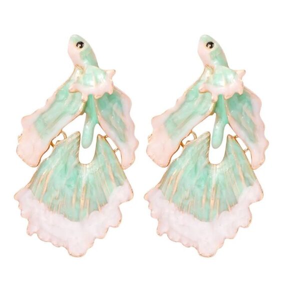 Zara Jewelry - Fish earrings #1243